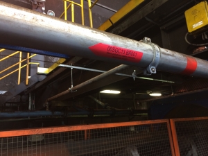 Hasicí větev se sprejovou hubicí