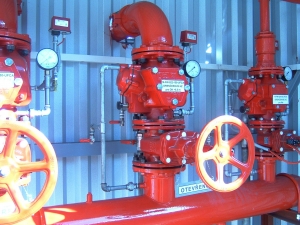 Strojovna sprejového SHZ