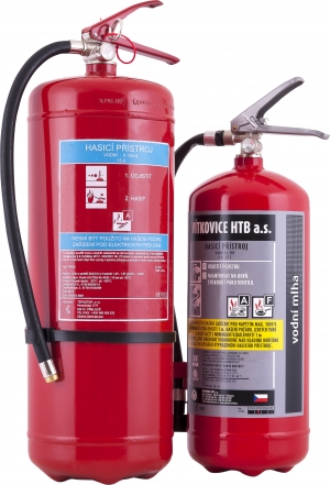 Vodní hasicí přístroje